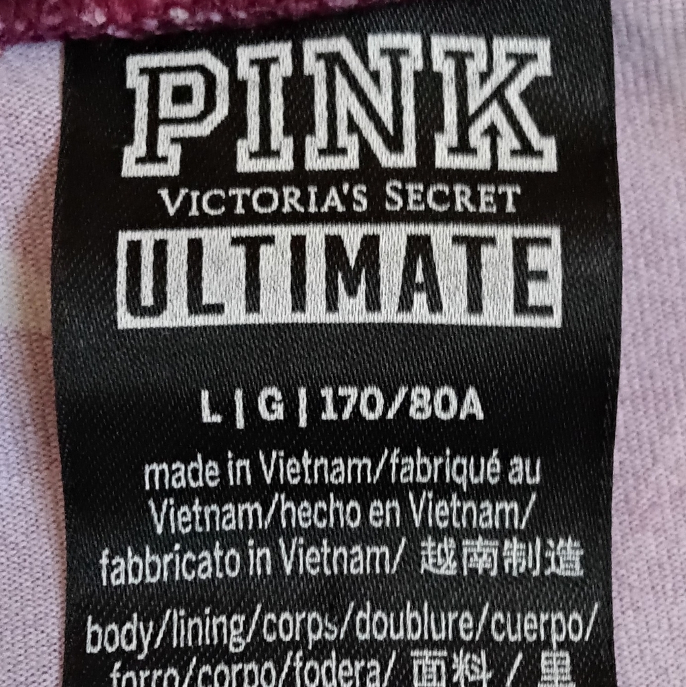 Victoria's Secret Pink ultimate floral leggings pants size large - Picture 4 of 4
